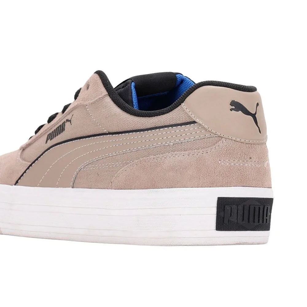Puma Court Classic Vulc Sneakers Men's US 8.5 M Beige Lifestyle Shoes ZOGG3581